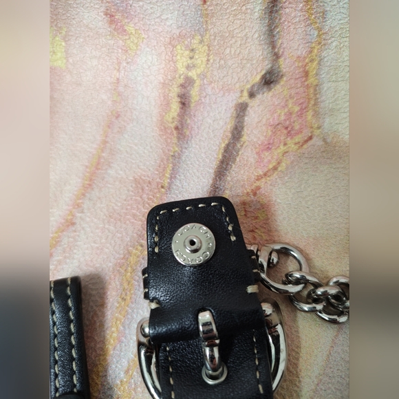 Authentic Coach Signature Mini Soho Pouch Charm Keychain Y2K - Picture 6 of 14